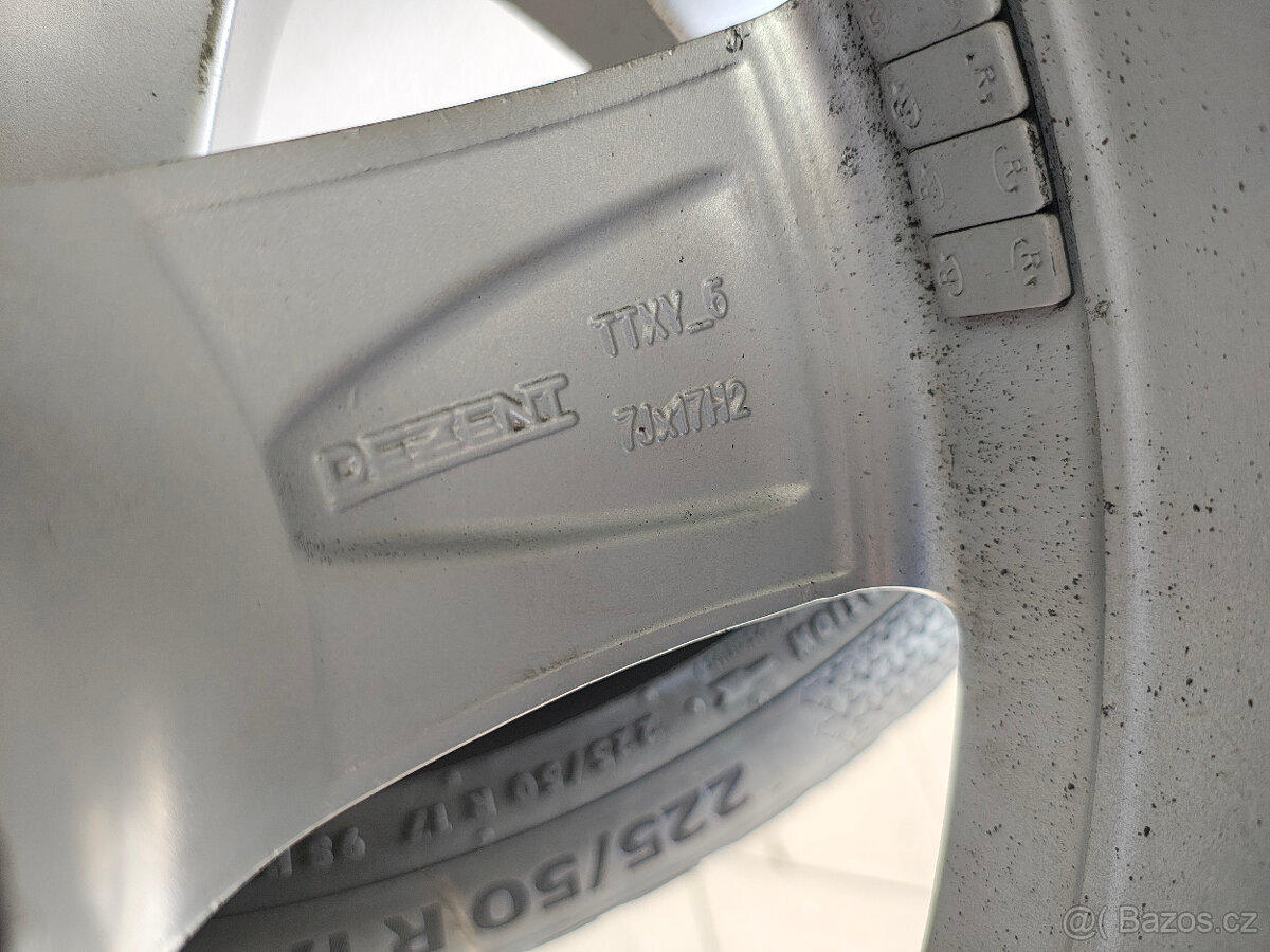 Hliníkové disky 17´´ + zimné pneu - 6