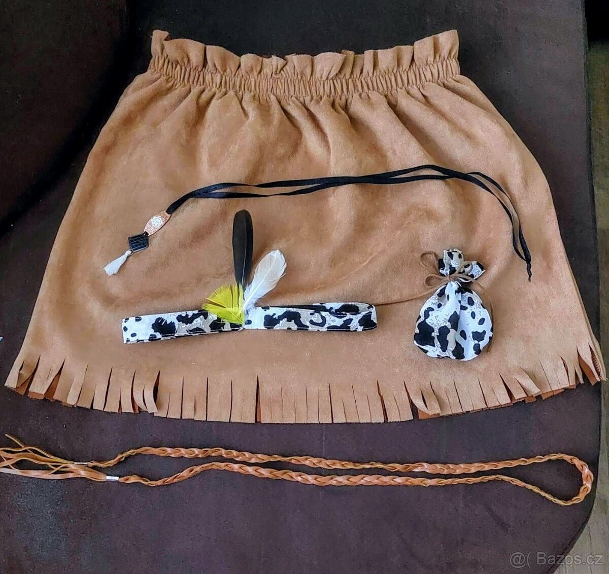 Kostým na Indiána - dítě cca 7 let až do dosp. vel. S - 6