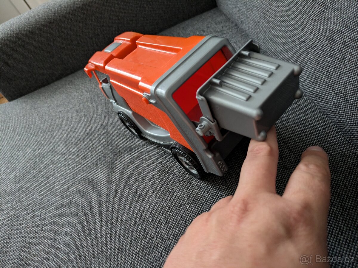 Lena Auto Truckies popeláři 25 cm s panáčkem - 6