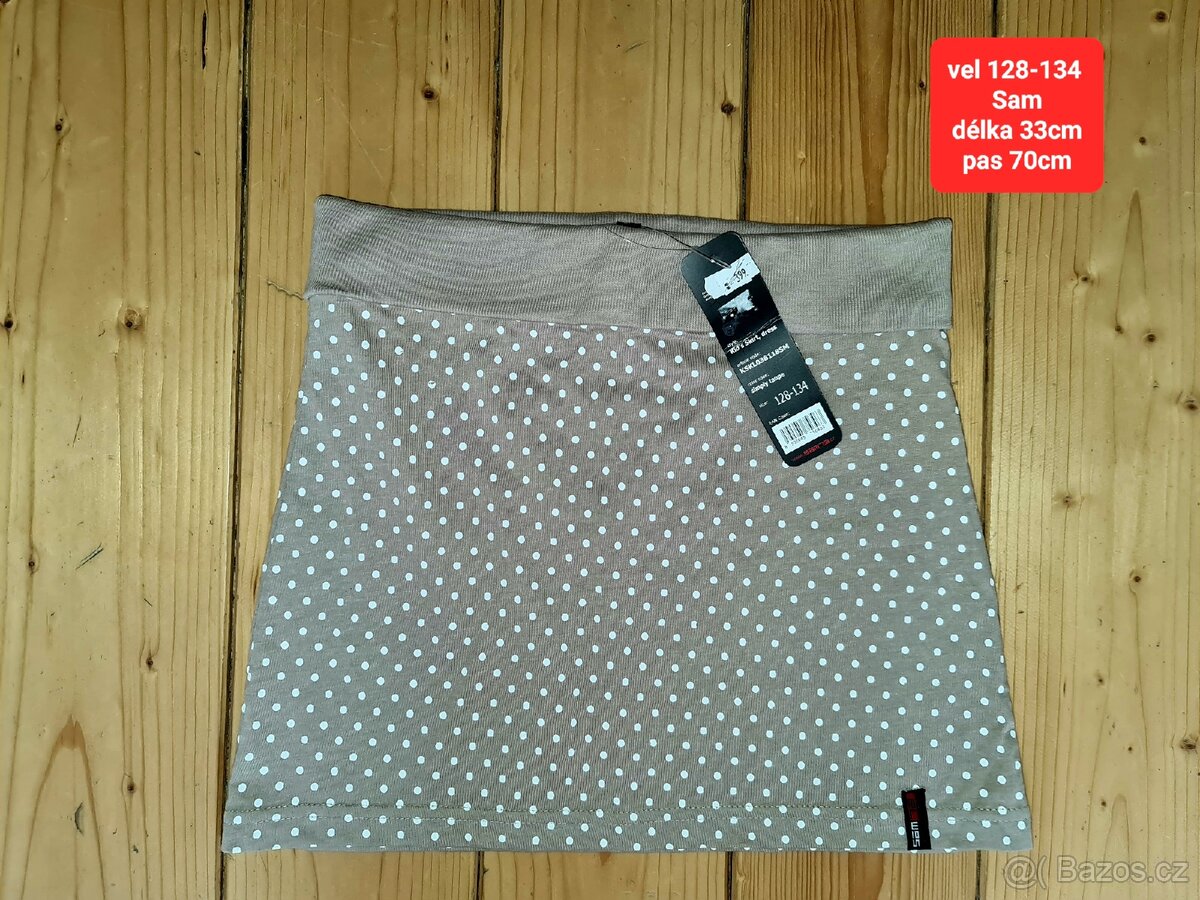 Vel 122-128 - dívčí - šaty,sukně,trička,leginy.... - 6