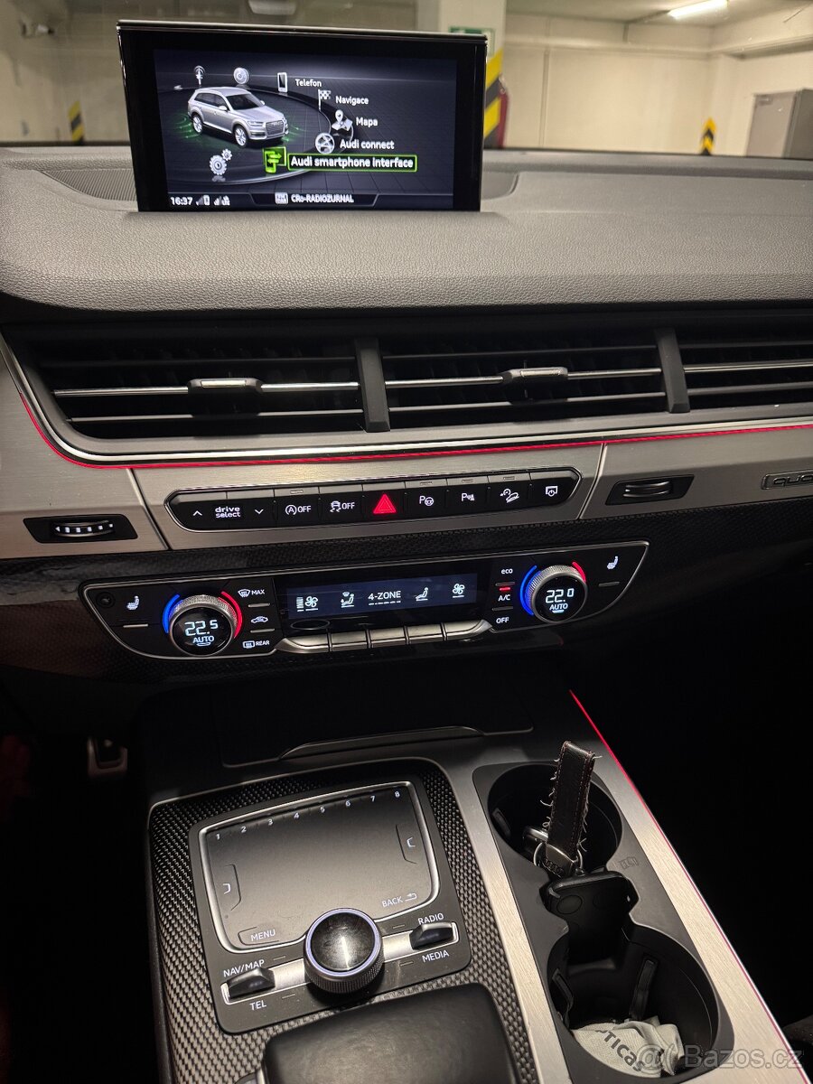 Prodám Audi SQ7,4.0 TDI,320 KW,r.v.2017/8,modrá Sepang - 6