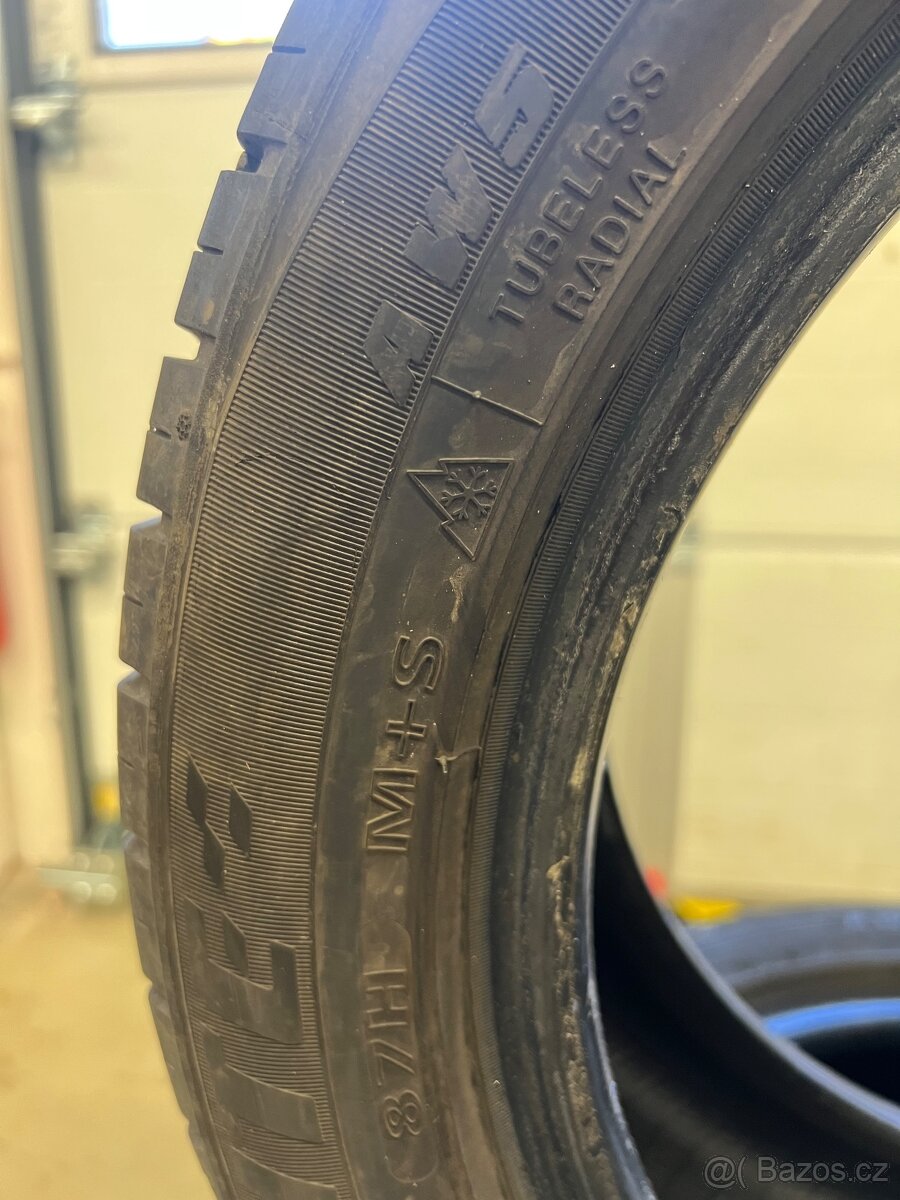 195/55 R16 - sada celoročních pneu - 6