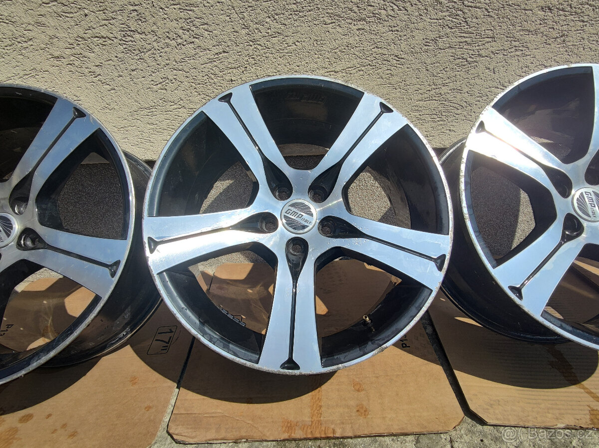 Alu disky GMP Italy 5x100, ET35, R17 - 6