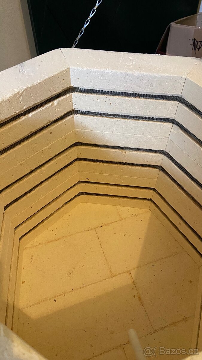 Vypalovací pec na keramiku 1200C s regulátorem - 6