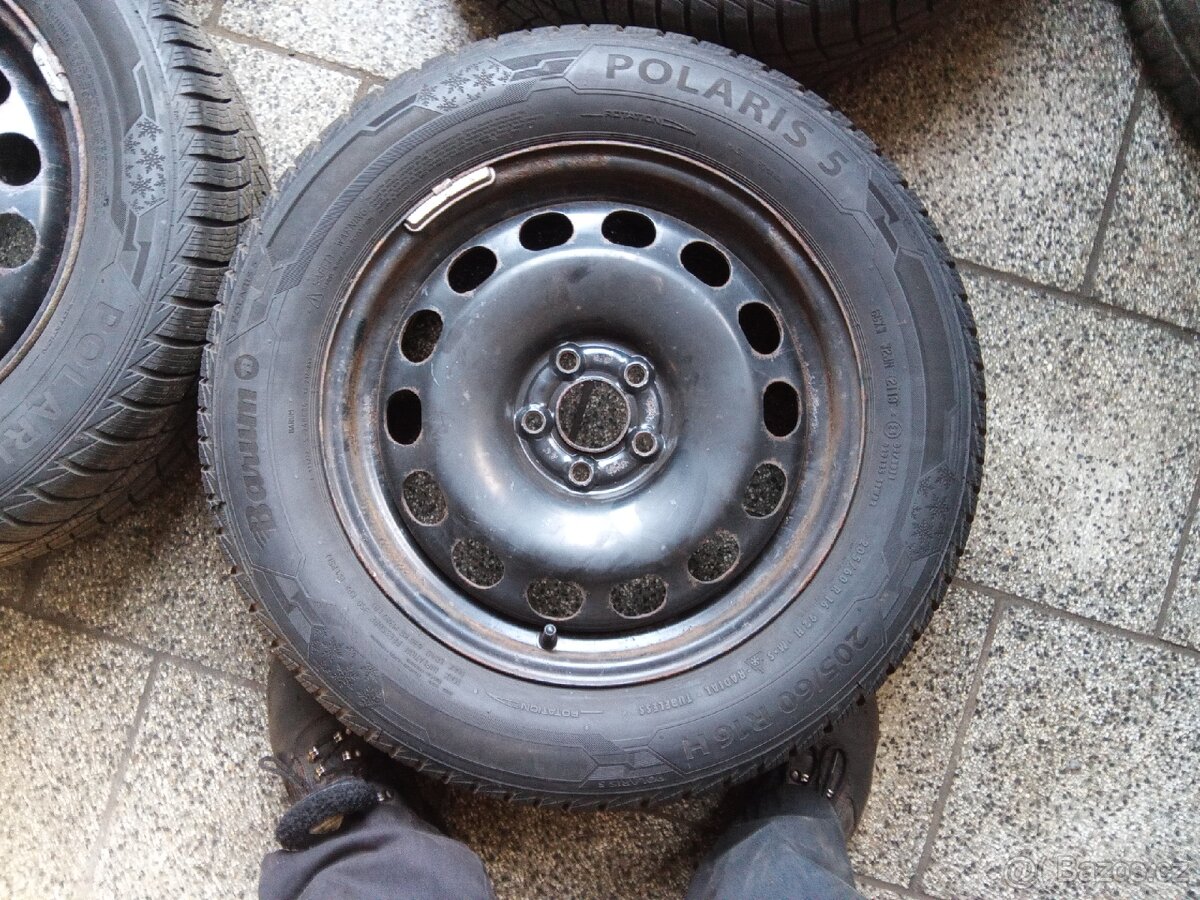 5x100 16" + 205/60 R16 Zimní komplet Kamiq/Arona/T-Cross - 6