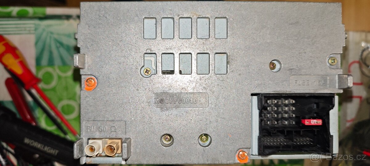 Originální autorádio VW Premium 7 s měničem na 6CD MP3 - 6