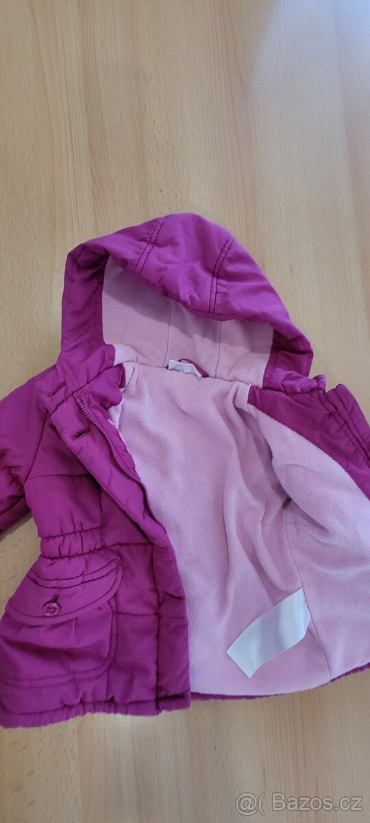 Divci podzimni/lehka zimni bunda 80-86 - 6