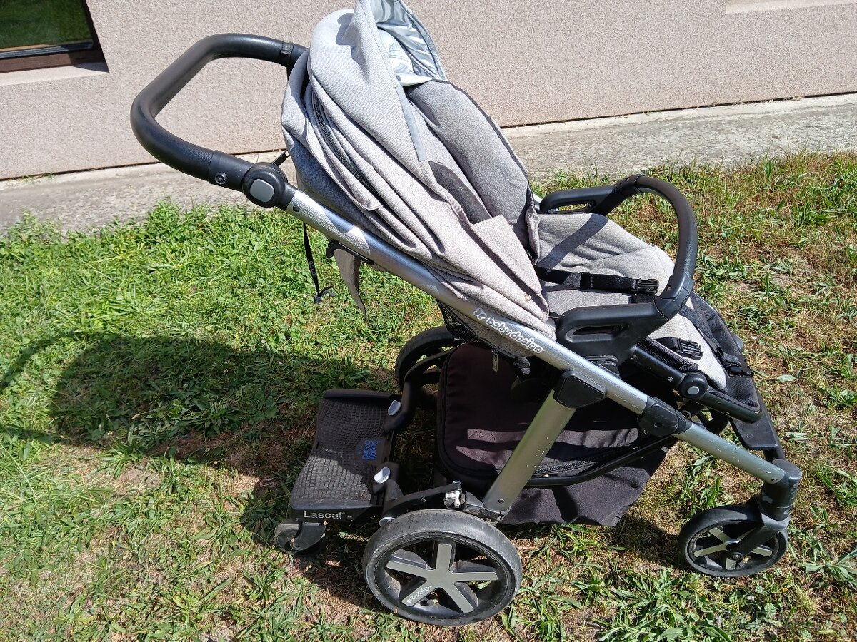 Dětské stupátko ke kočárku Lascal BuggyBoard Mini - 6