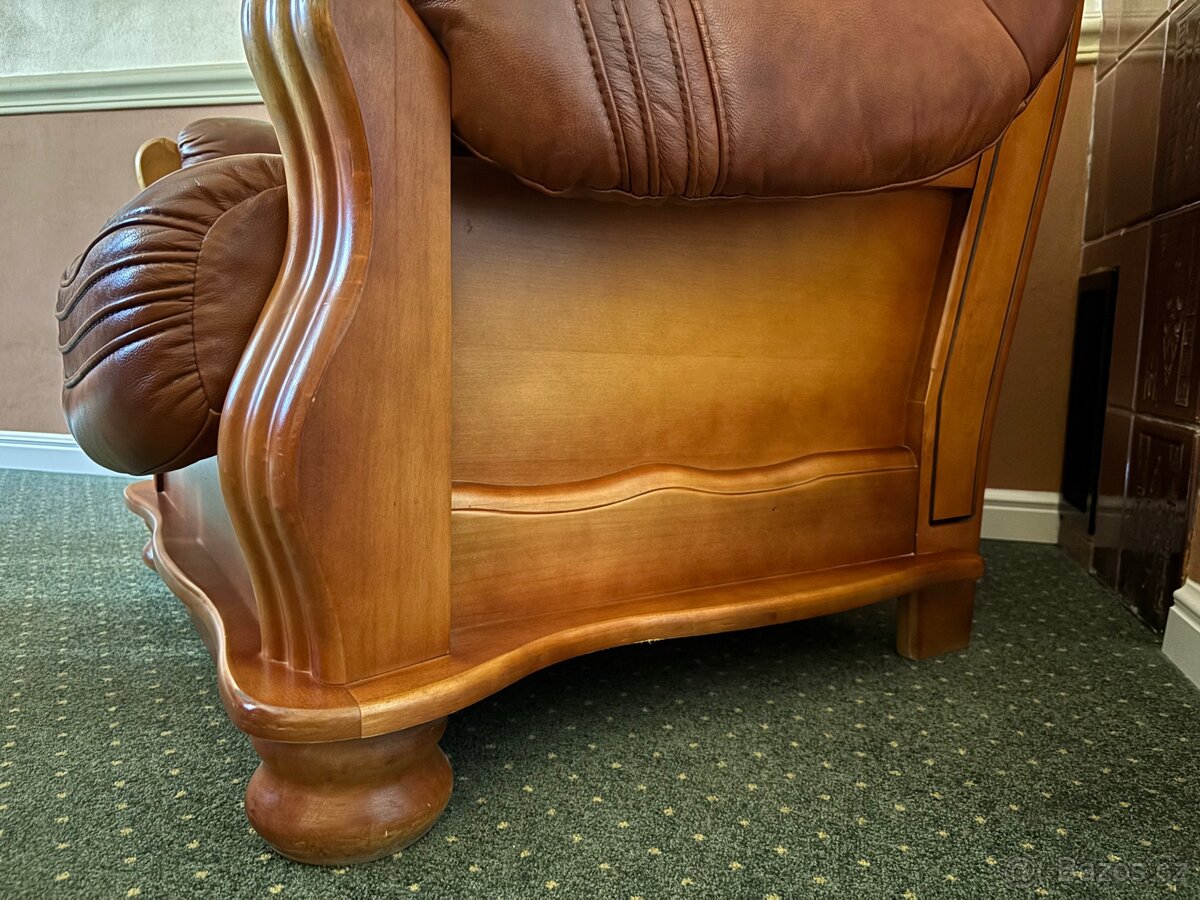 Kožená sedací souprava - 6