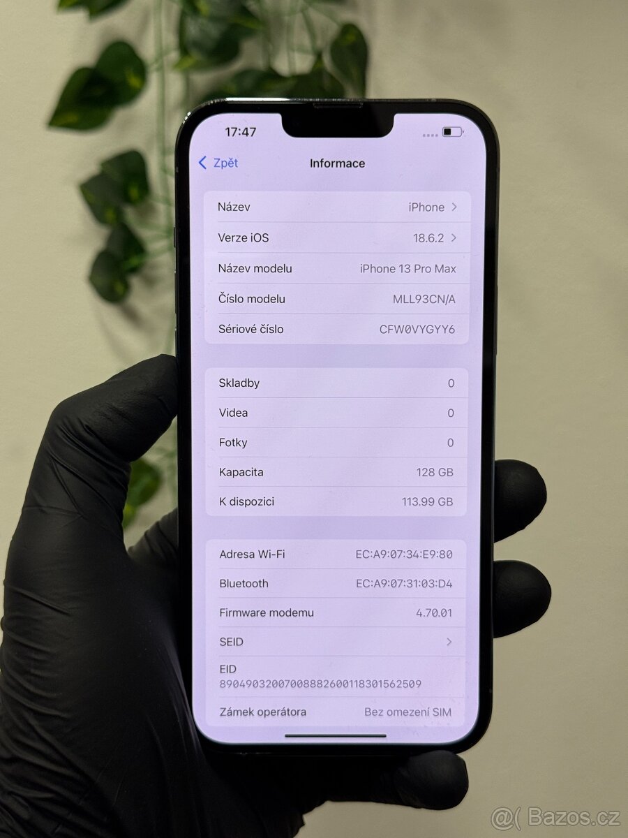 iPhone 13 Pro Max 128GB modrá - 6