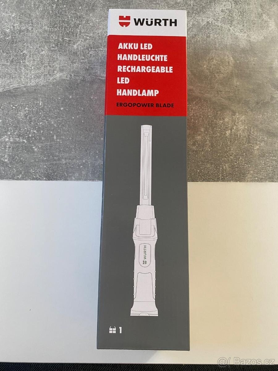 WURTH-LED svítilna, nová - 6