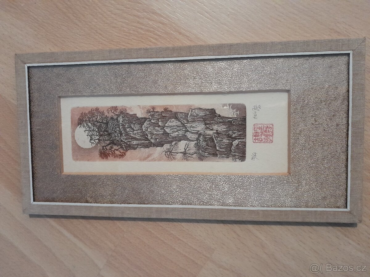 Obrázky H.Kisza / Čínská krajina - 6