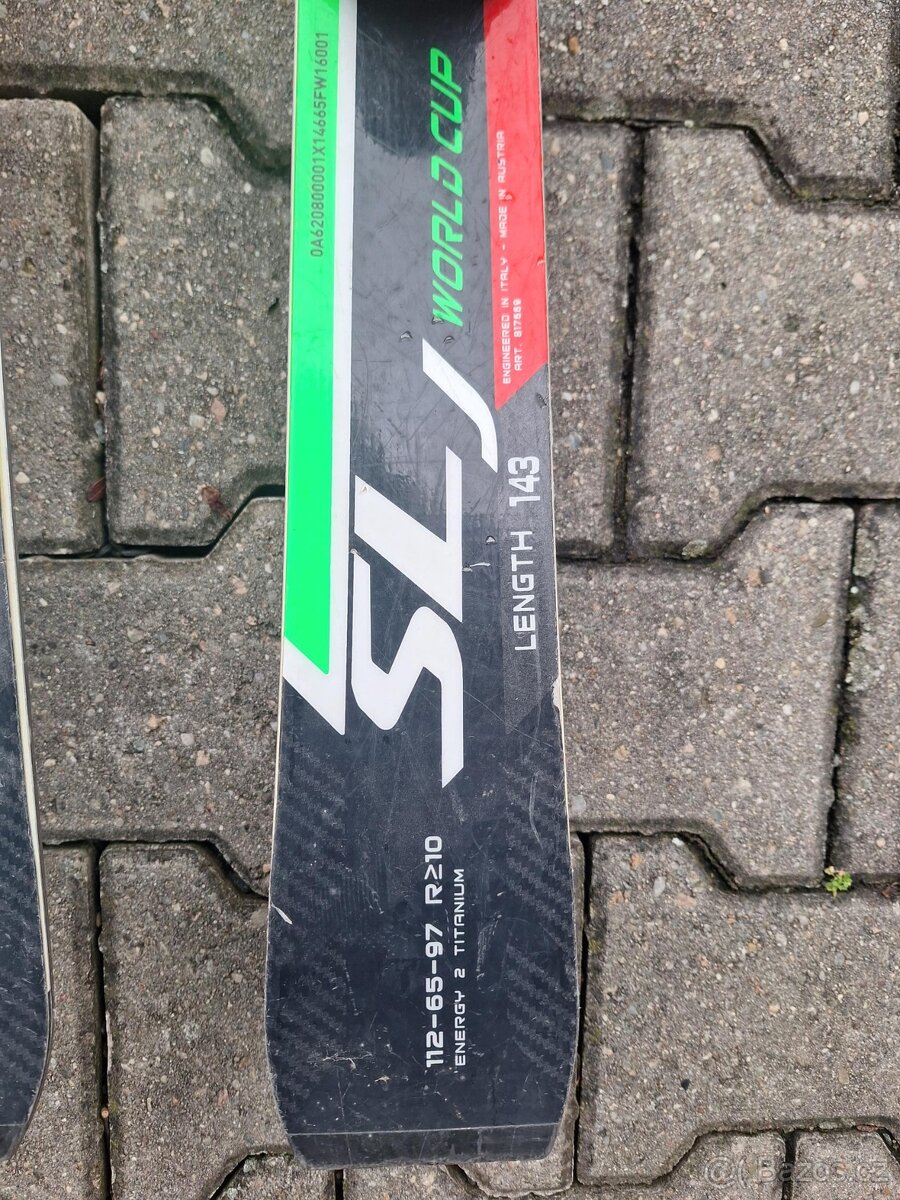 Dětské závodní slalomové lyže Nordica SLJ WC - 143 - 6