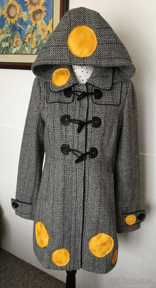 Trochu POMERANČE - zimní kabát - 6