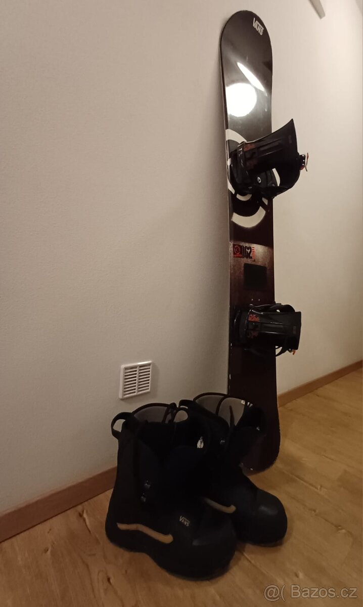 Prodán snowboard Nitro a boty Vans - 6