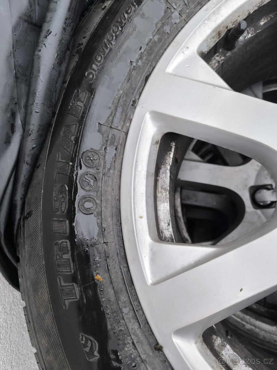 prodám zimní pneu s originálními disky na AUDI Q5 - 6