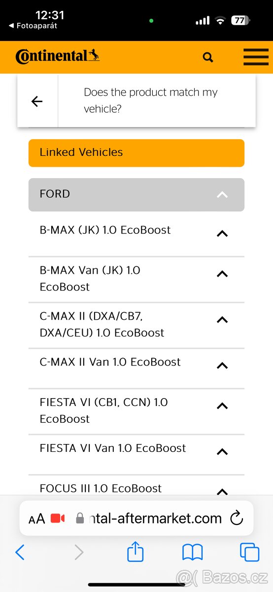 original turbo focus , fiesta , c max , b max…. - 6