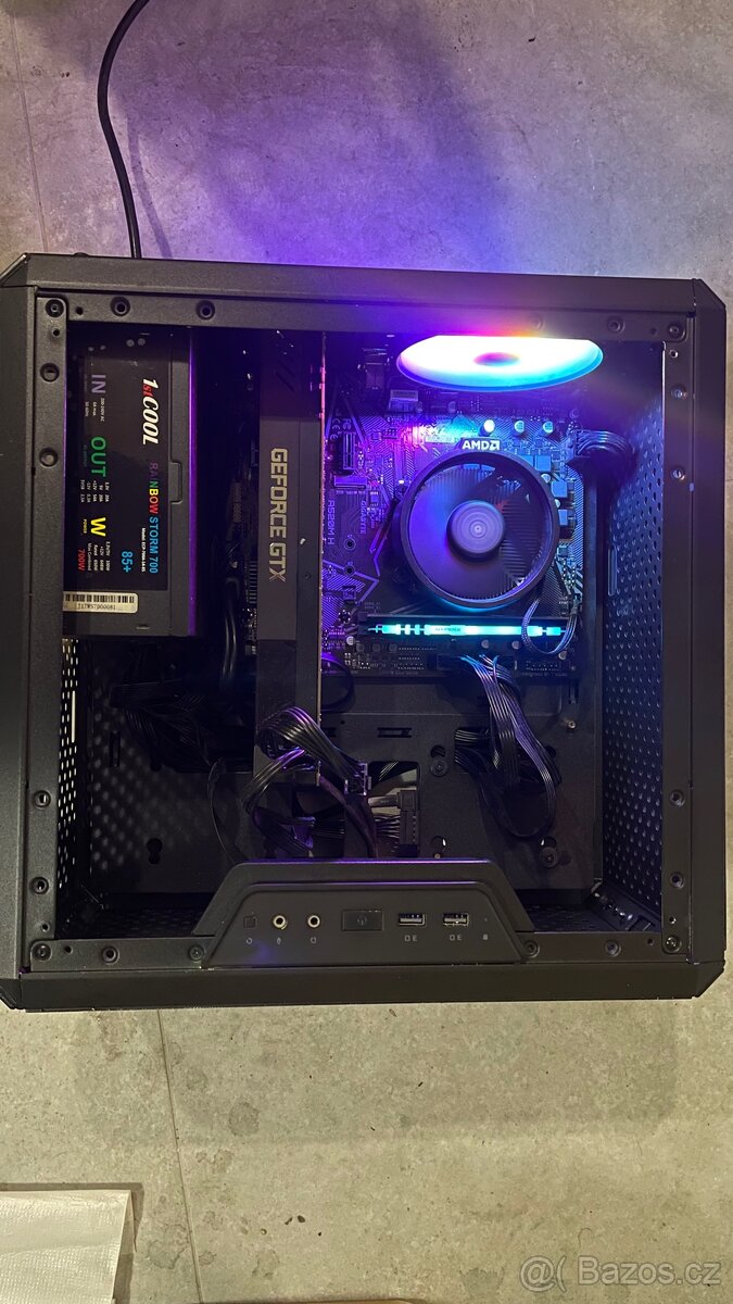 Herní PC Ryzen 5 1600, 16GB RAM, GTX 1070, SSD 250GB - 6