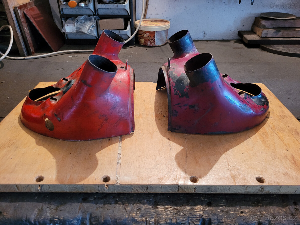 Jawa kývačka+panelka-různé plechové díly - 6