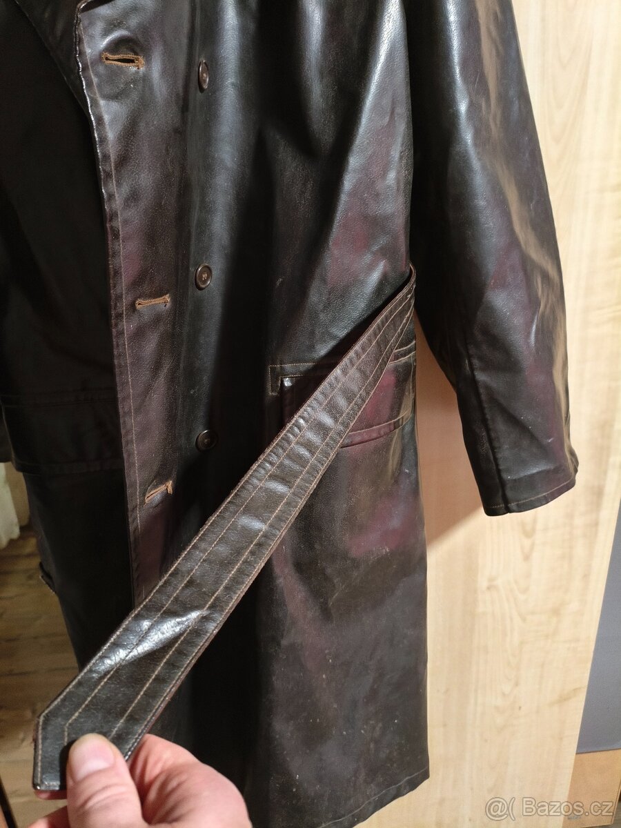 Kožený vojenský kabát - 6