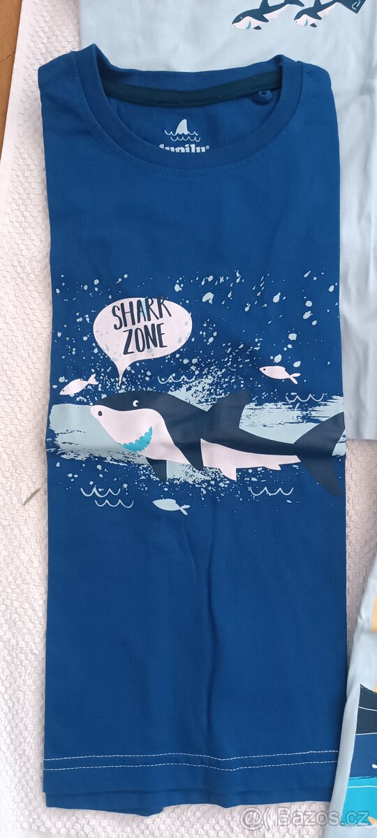 Trička se žralokem kluk Lupilu 110-116 NOVÁ - 6