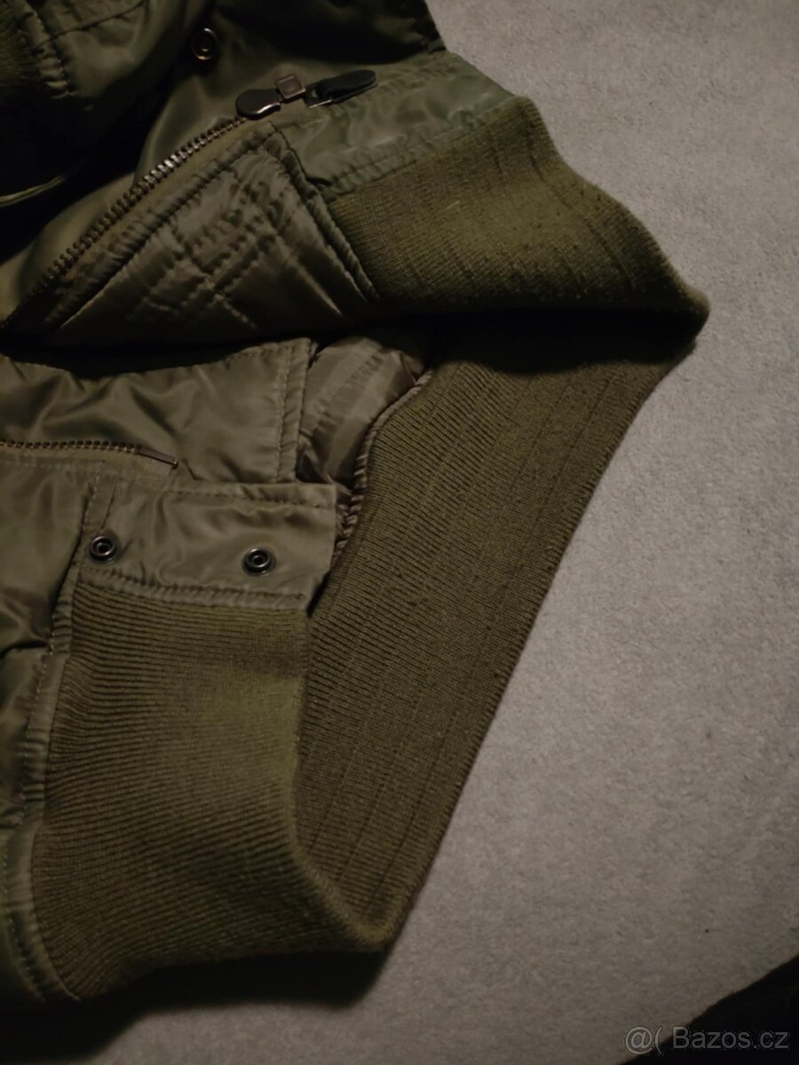 BUNDA N2B ALJAŠKA OLIVE ZELENÁ XS - 6