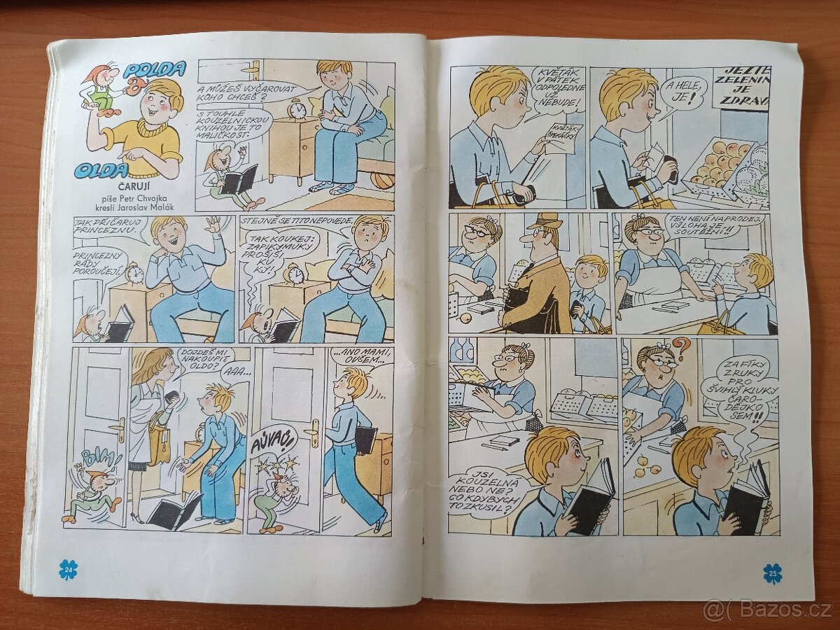 časopis Čtyřlístek č. 138 z roku 1986 - 6