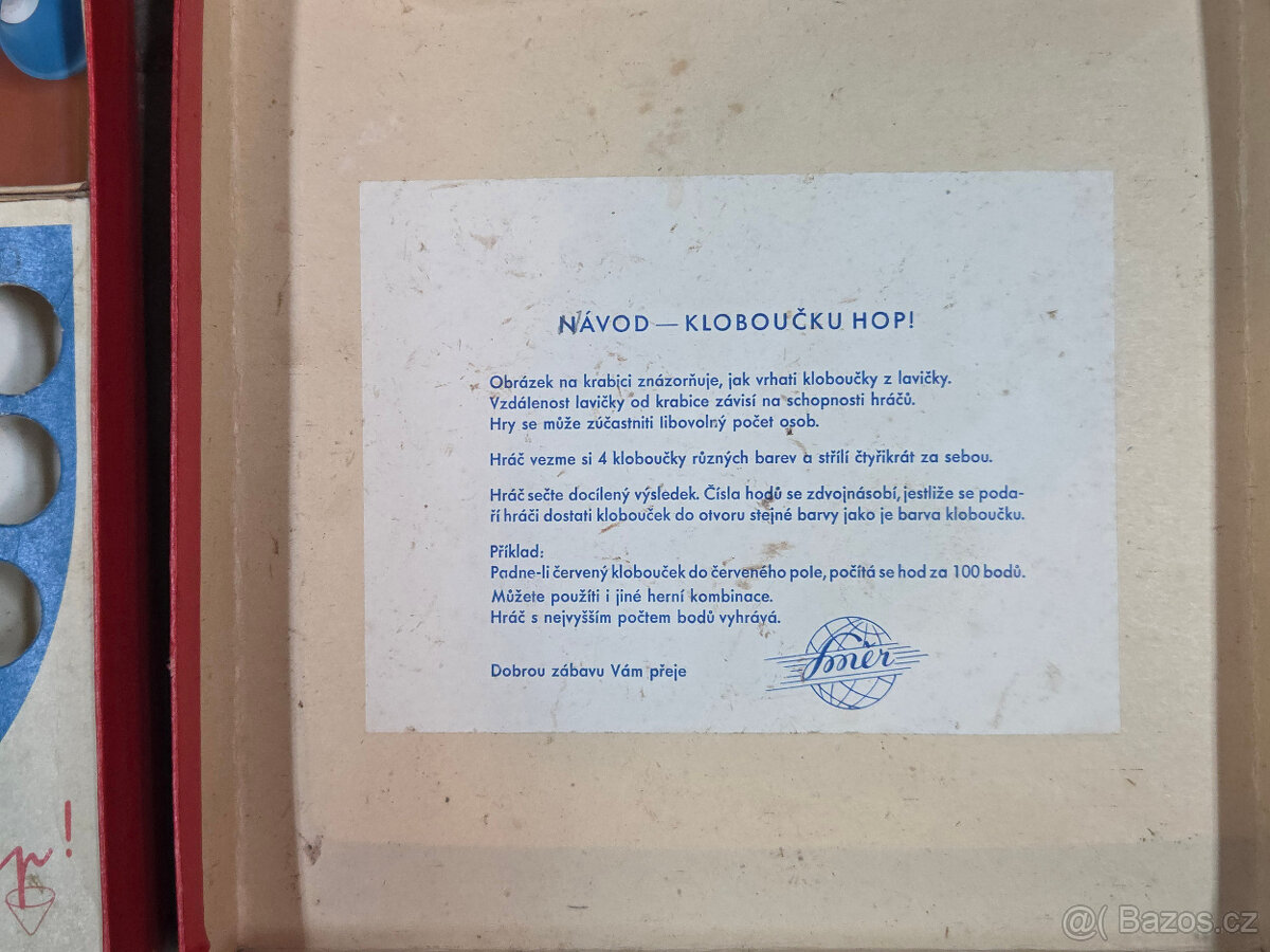 Prodám soubor her vyrobených v ČSSR - 6