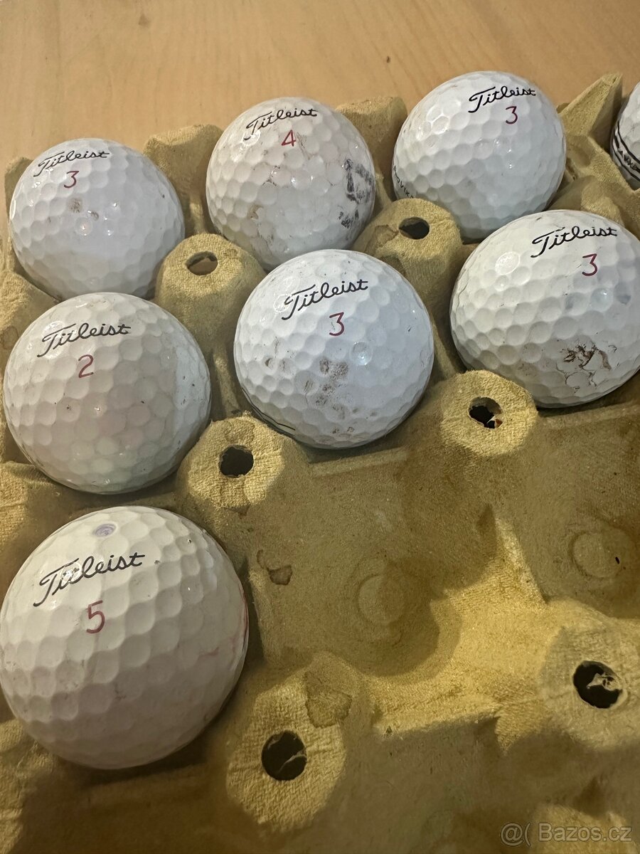 Hrané golfové míčky - pouze Titleist PRO V1x - 25 kusů - 6