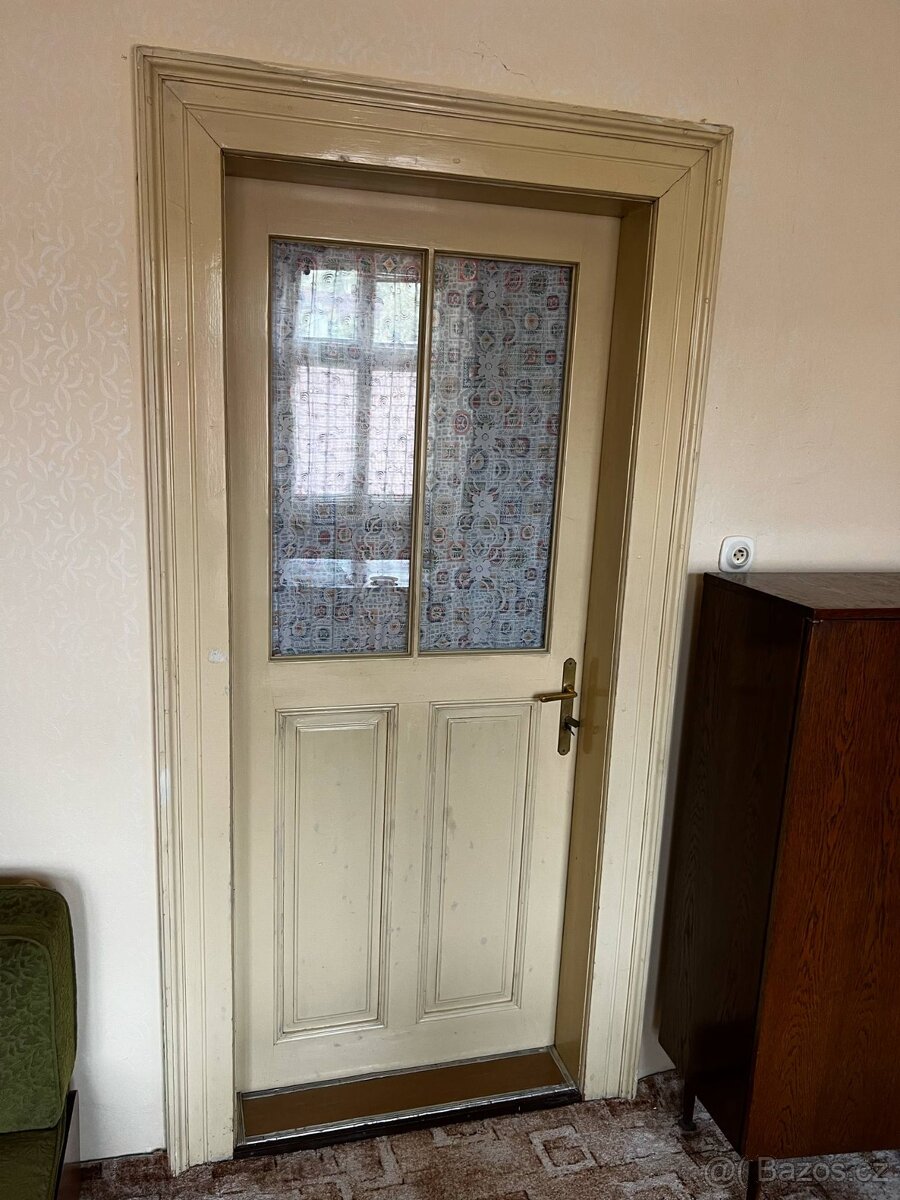 Prodám staré dveře včetně obložek z prvorepublikové vily - 6