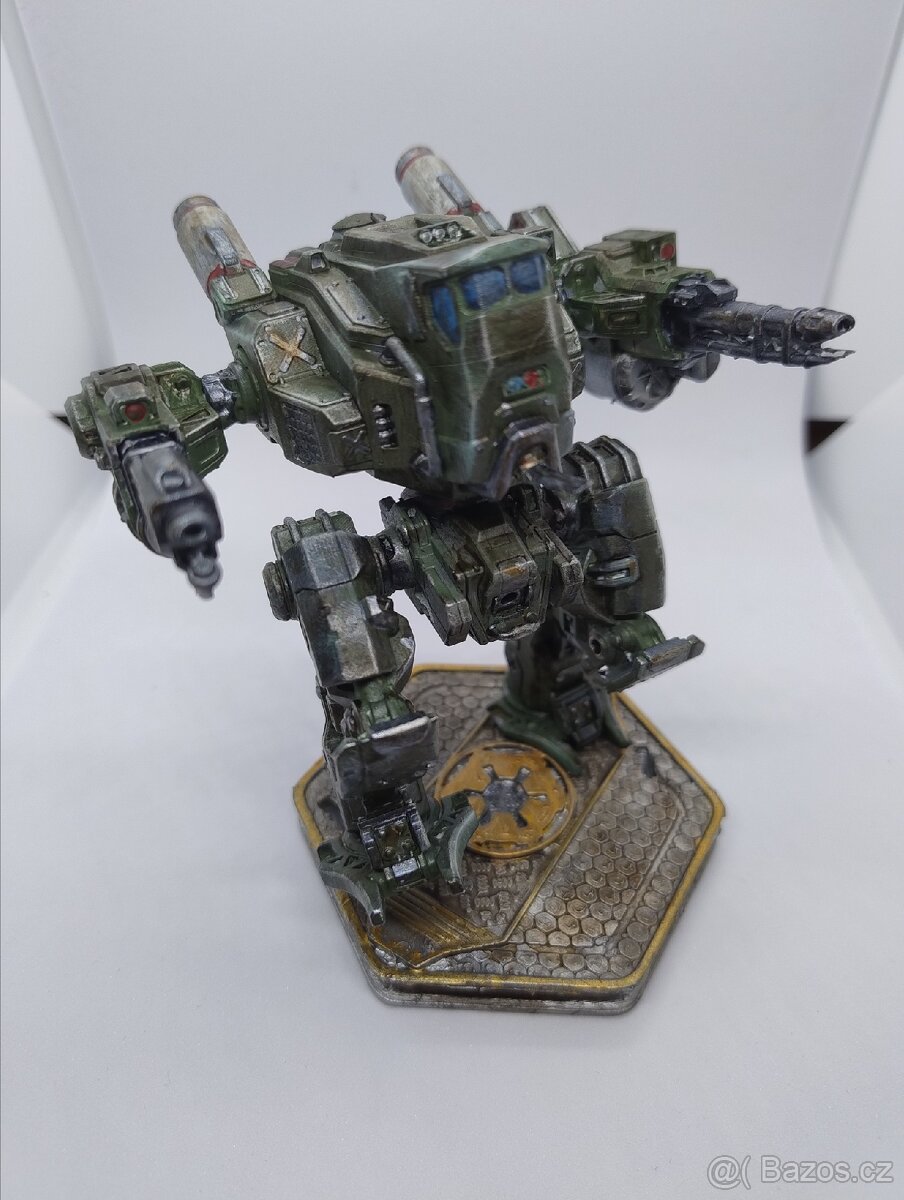 3D figurka Mech Warrior- resin - 6