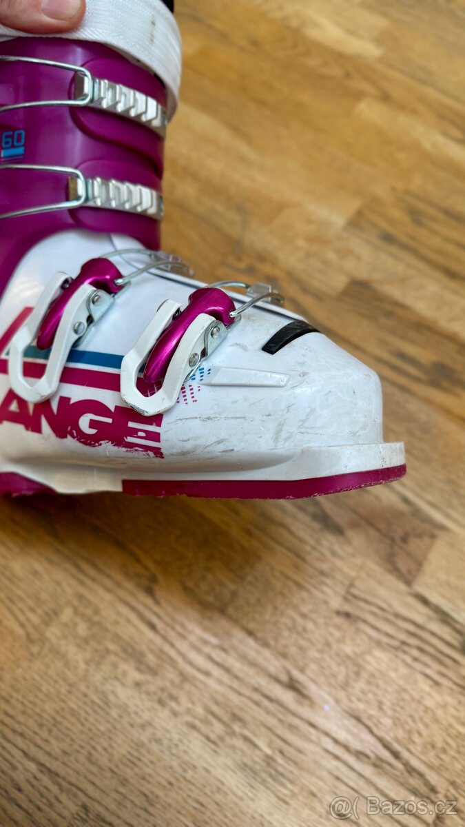 Dětská lyžařská sestava - lyže, lyžáky a hulky - 6
