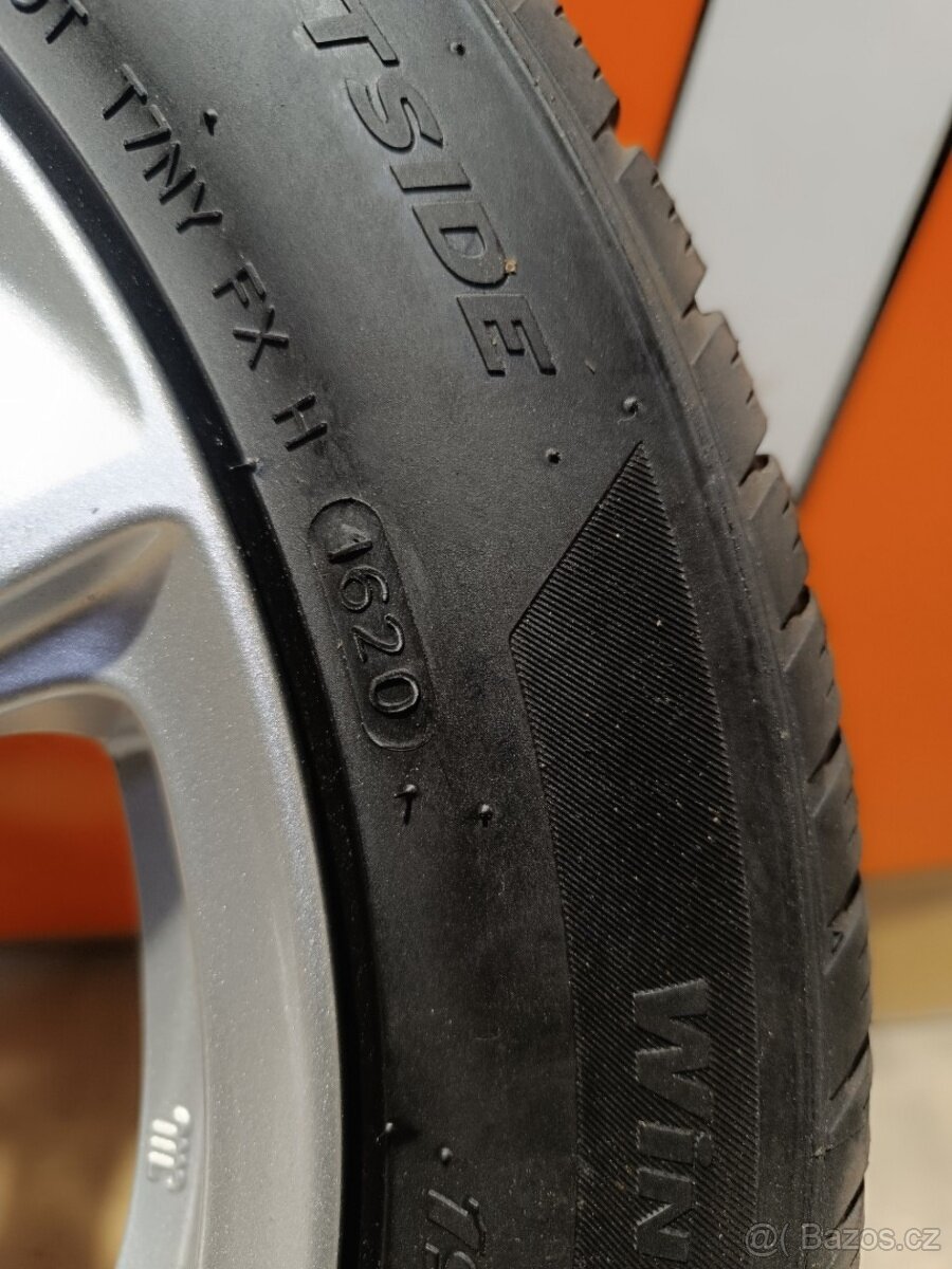 Alu kola Platin 4x108 ET20 + zimní pneu 195/55 R16 - 6
