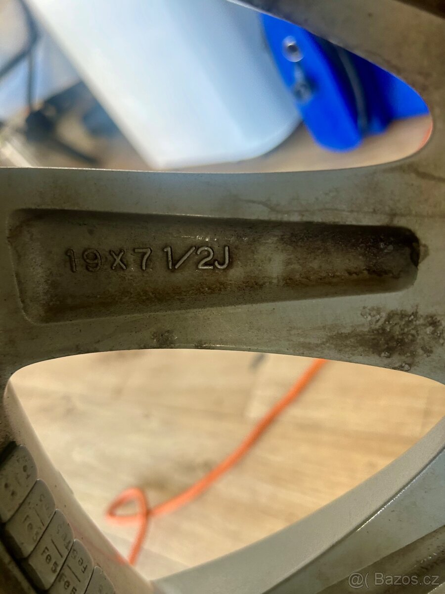 Originál disky Mazda 6 R19 s zemní pneu Toyo 225/45 R19 - 6