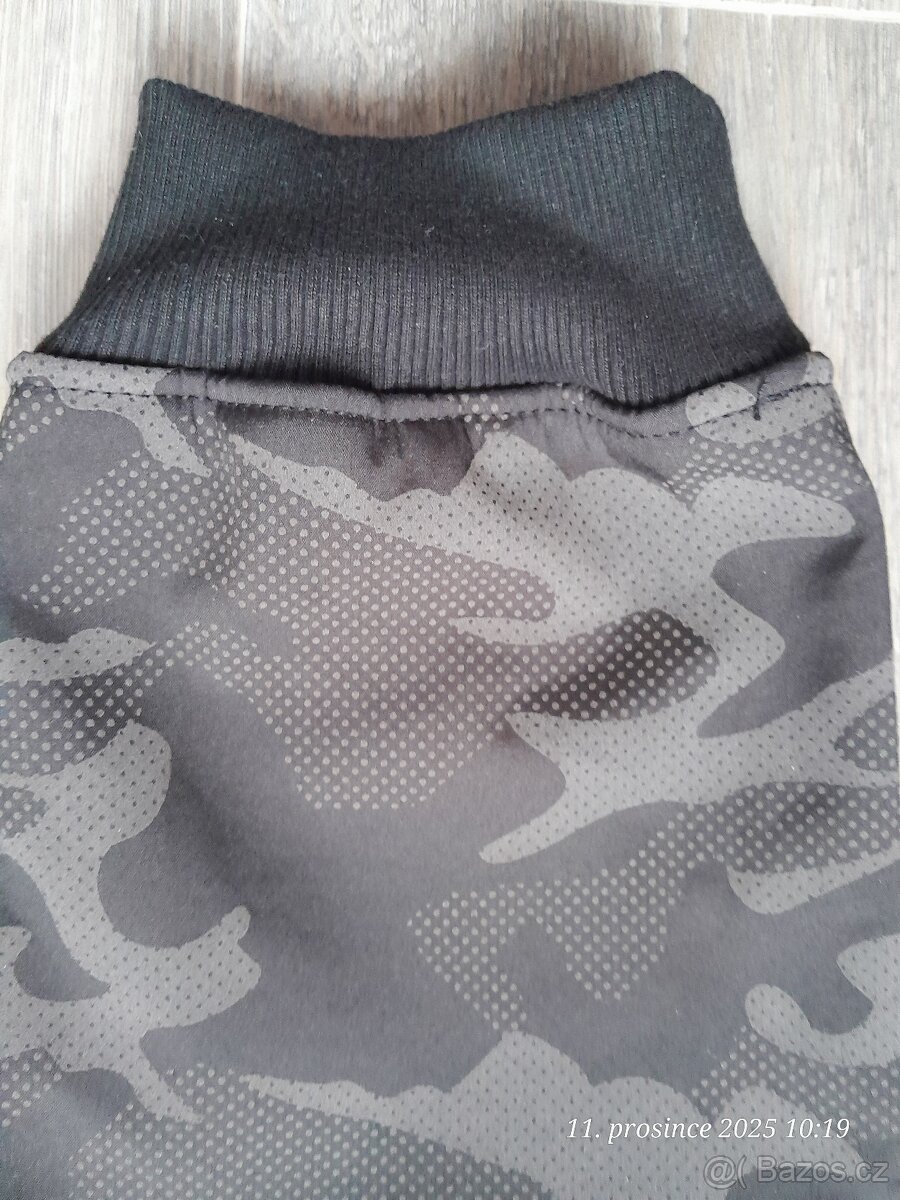 nové zimní reflexní sofshell kalhoty 140-146 - 6
