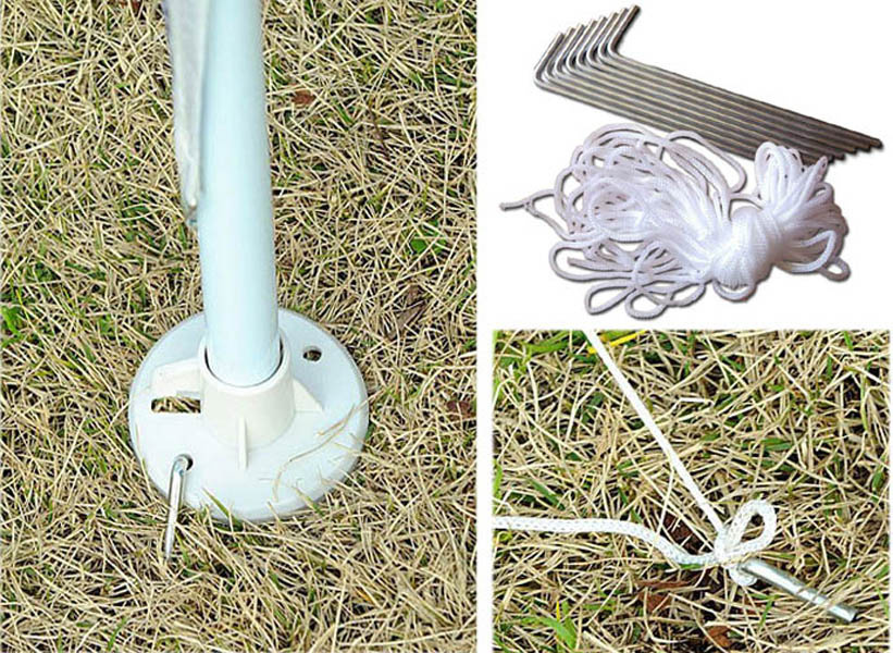 Zahradní altán 3m x 3m x 2,45 m + 4 stěny s okny - nový - 6