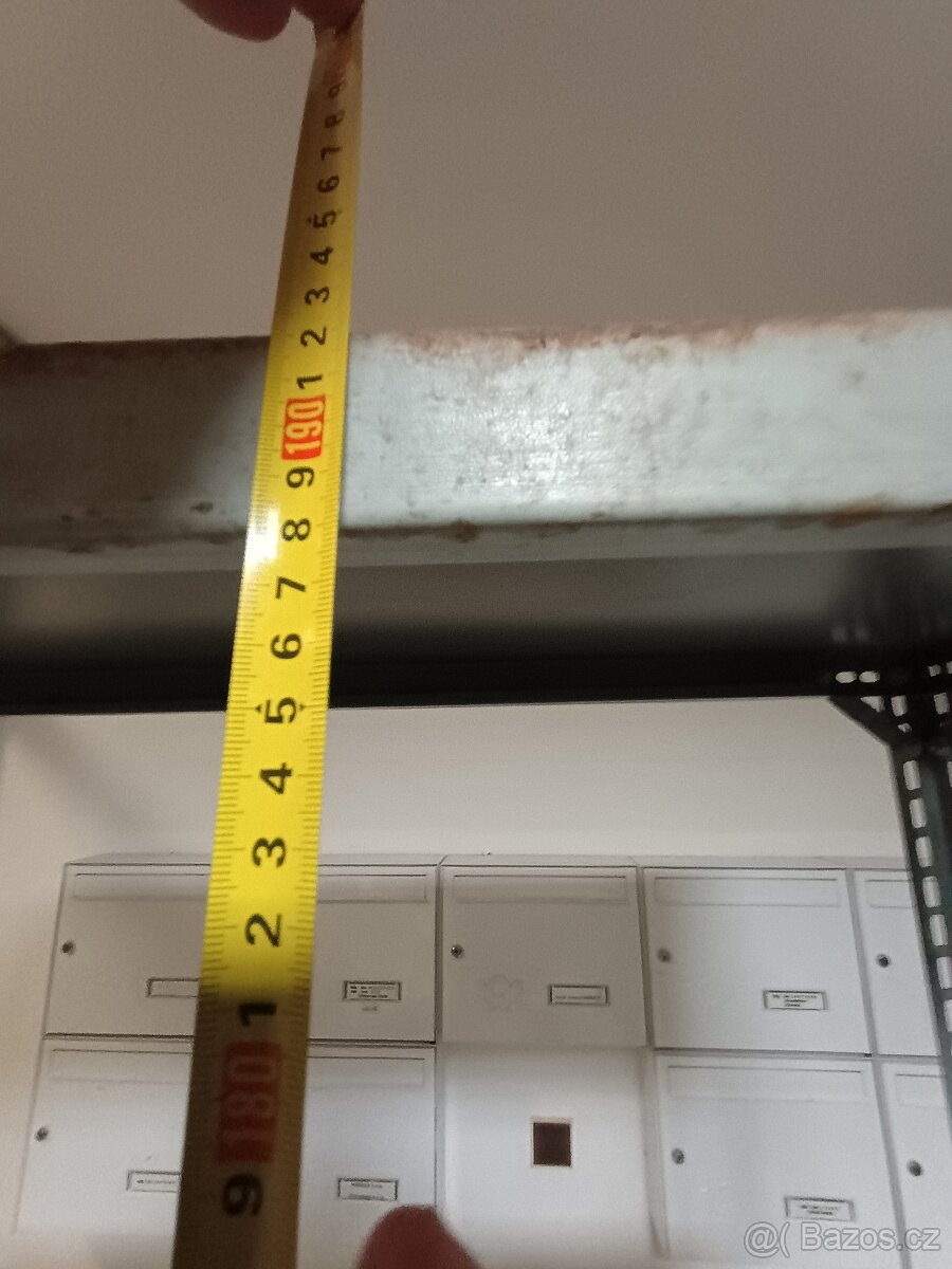 Prodáme celokovový šroubovaný regál - 6