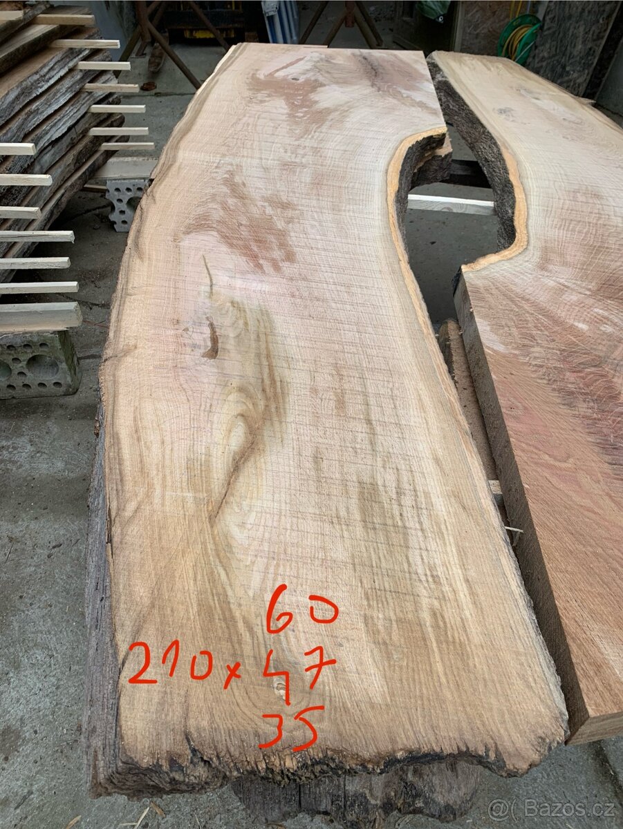 Dubové fošny tl 55mm - 6