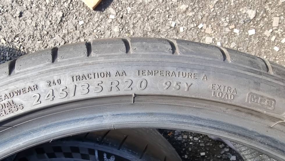 Letní pneu 245/35/20 Dunlop Run Flat - 6