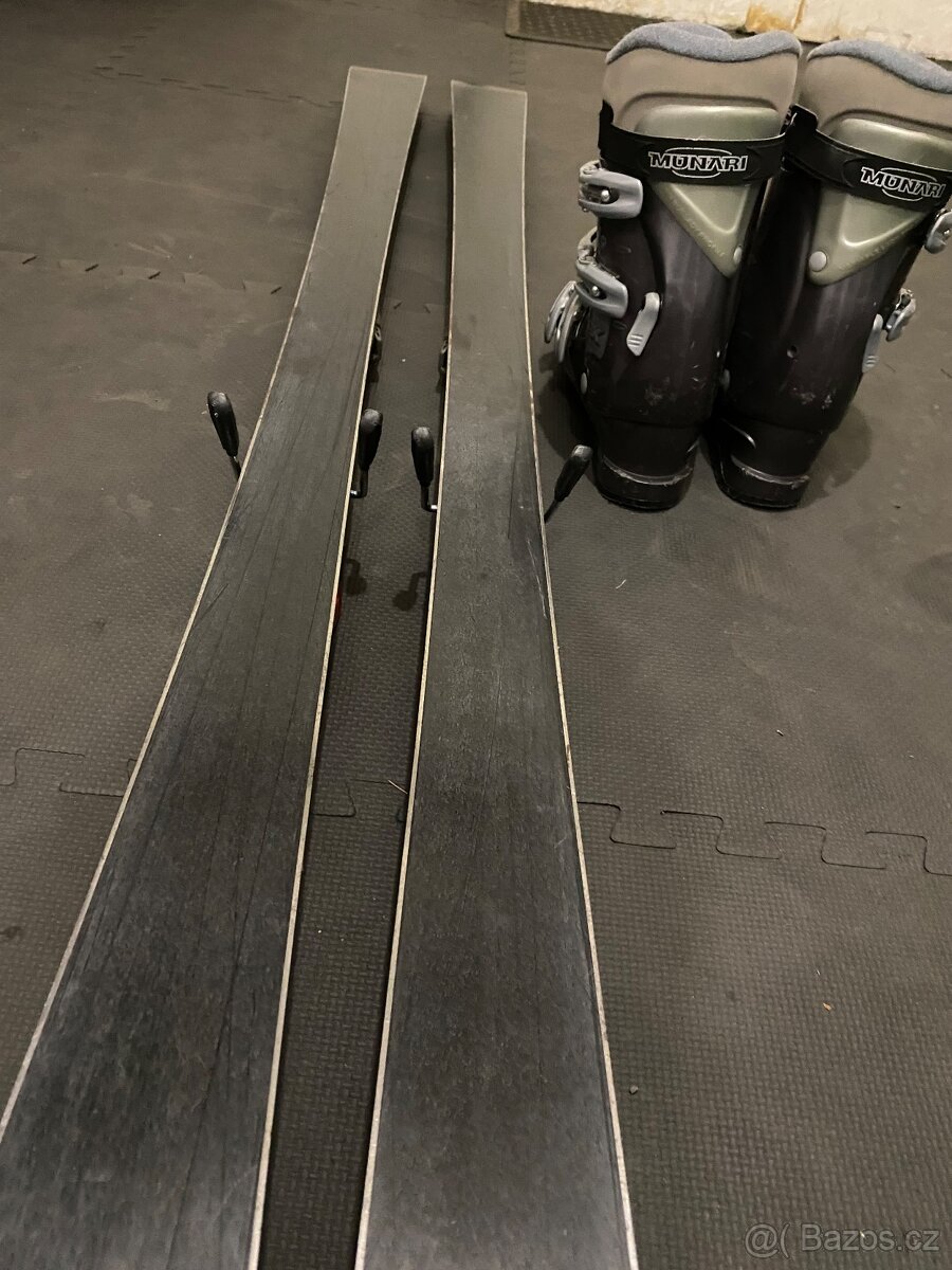 Lyže Sporten 160 + lyžáky - 6