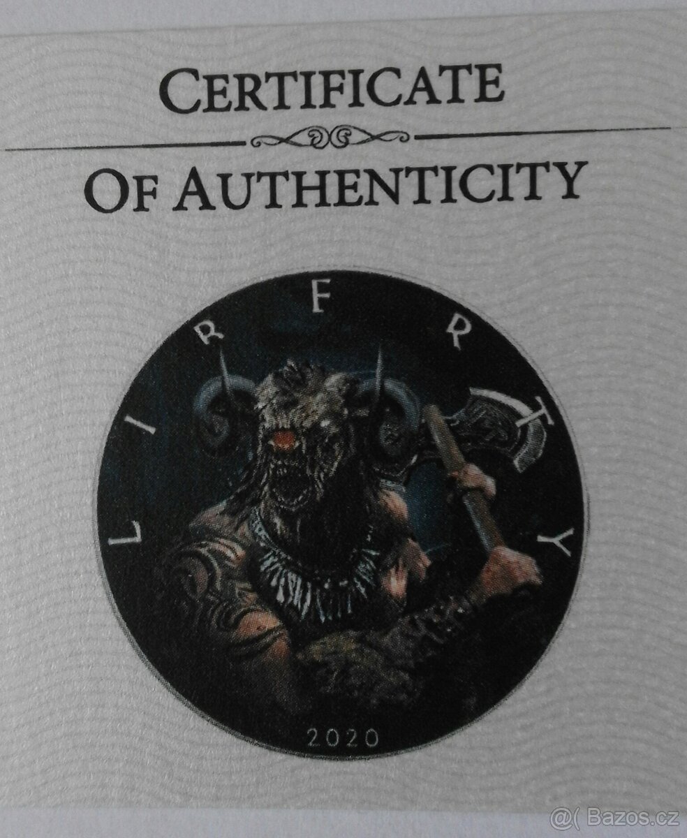 Stříbrné mince American Eagle 1 oz dva druhy - 6