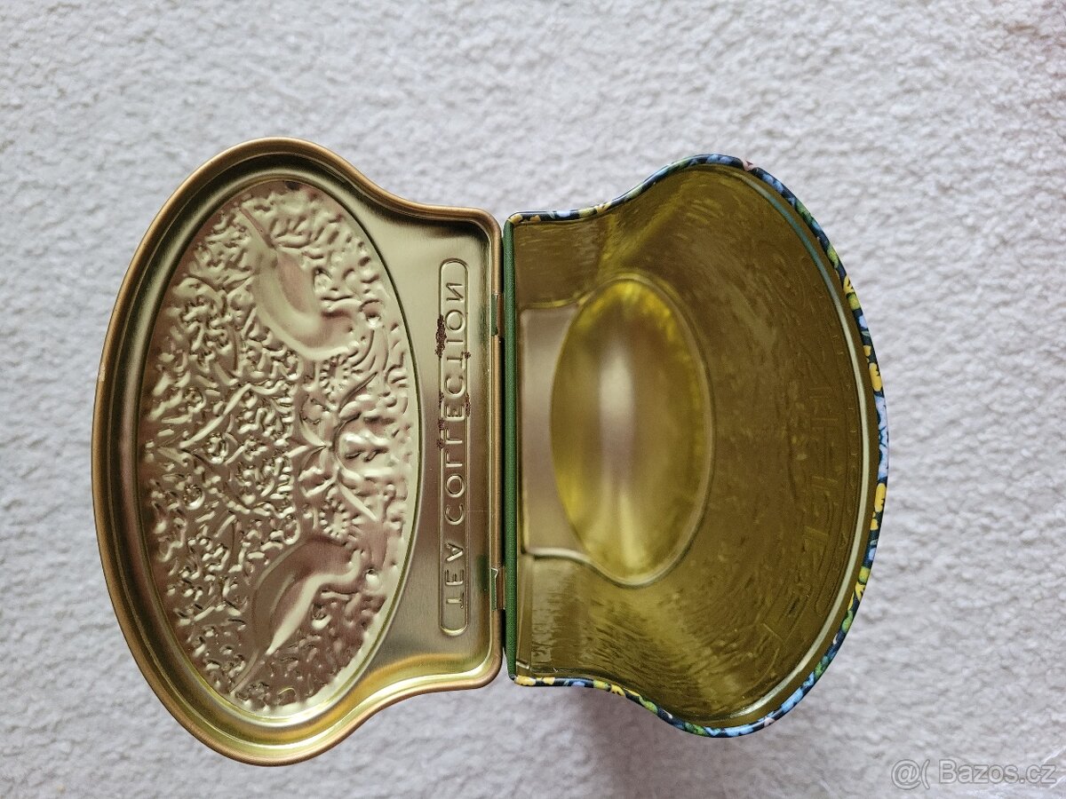 Dóza krabička plechová na čaj - 6