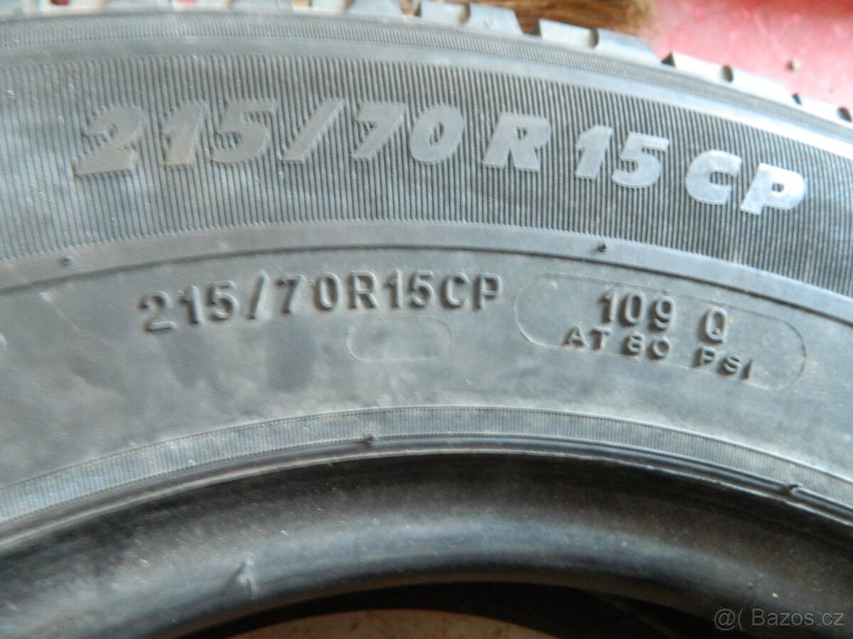 215/70 r15C109t 2ks letní - 6