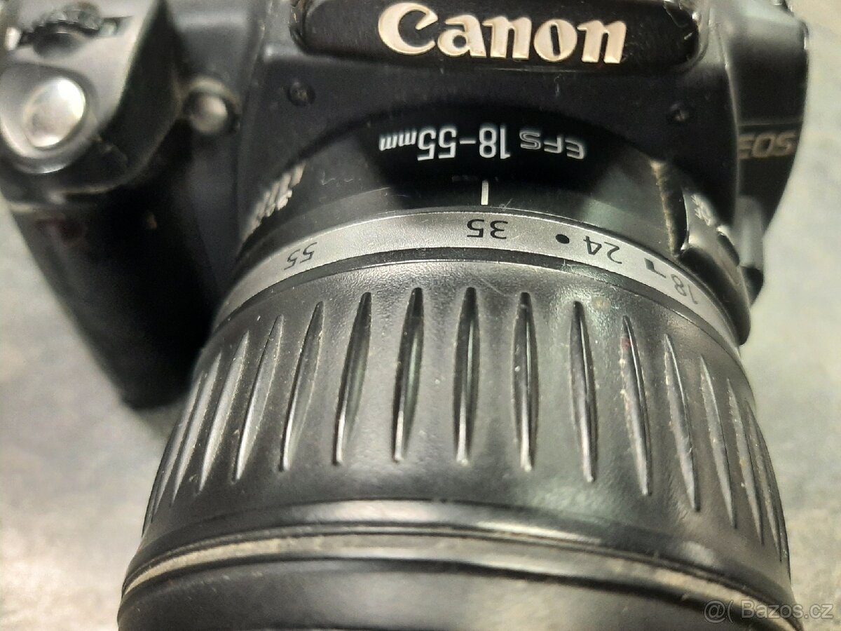 Zrcadlovka Camon eos 350d + objektiv Canon 18-55mm - 6