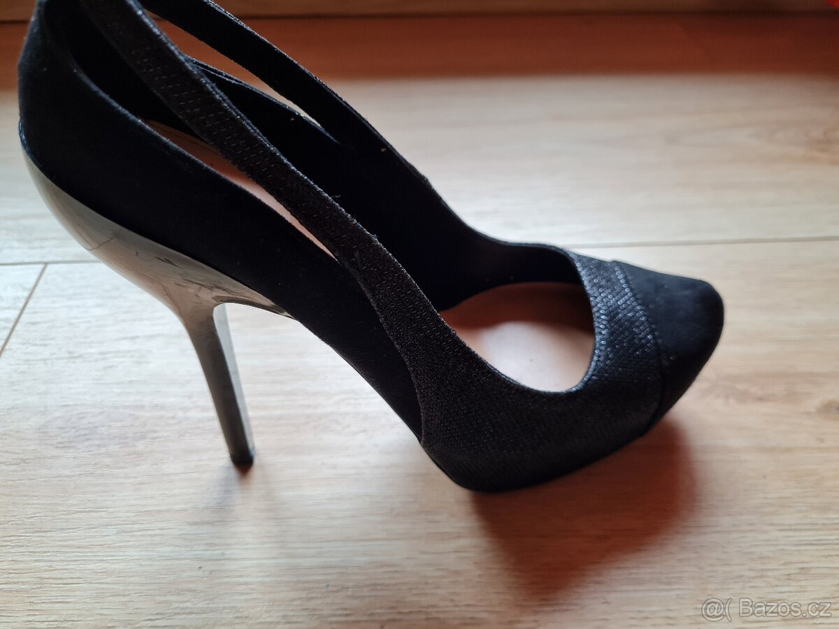 Černé společenské boty - 6