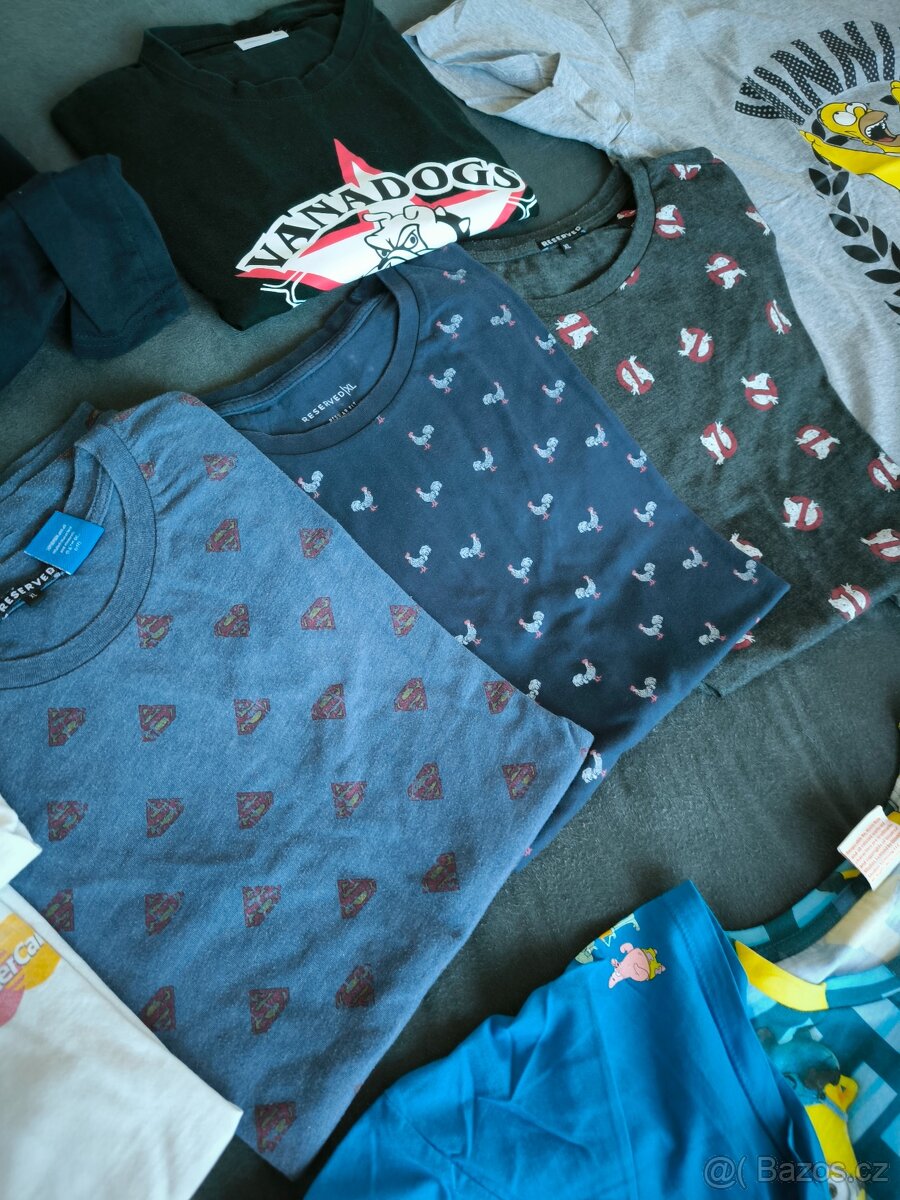 Pánská, dětská trička mix, velikost XL - 6