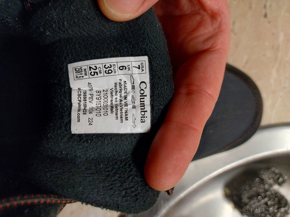 Chlapecké zimní boty Columbia vel. 39 - 6