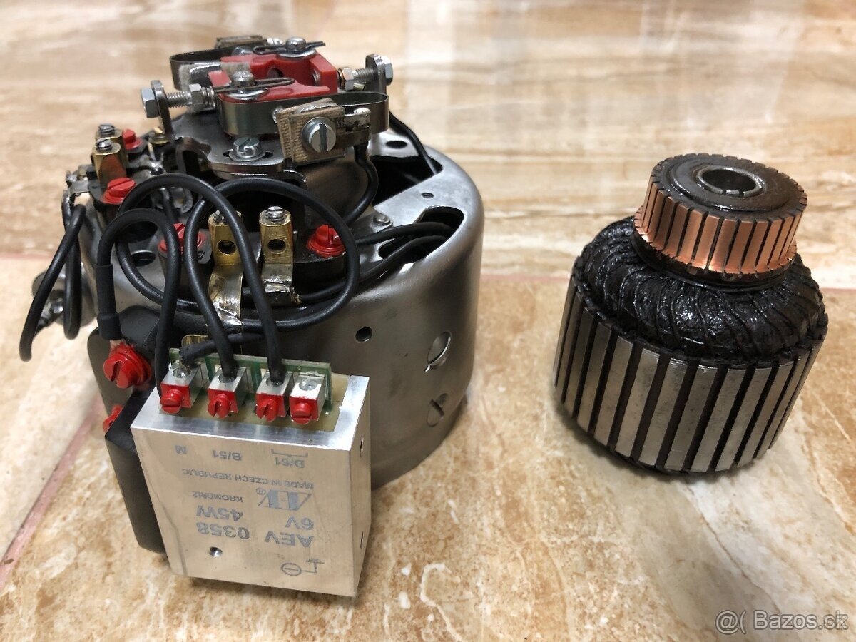 Ogar 350/12, Pérák 350 /18 - zapalování po GO - 6