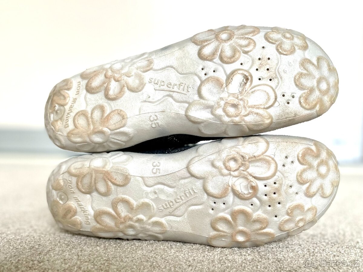 Superfit dívčí letní boty / bačkory papuče / Bonny v. 35 - 6