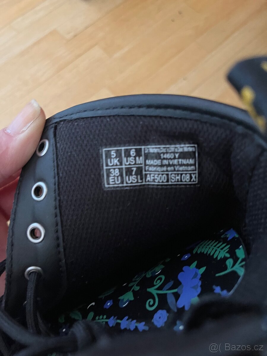 dívčí boty Dr. Martens - Mystic Floral - 6